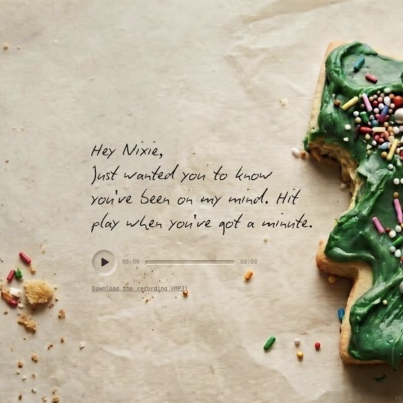 Crumbs of Joy card